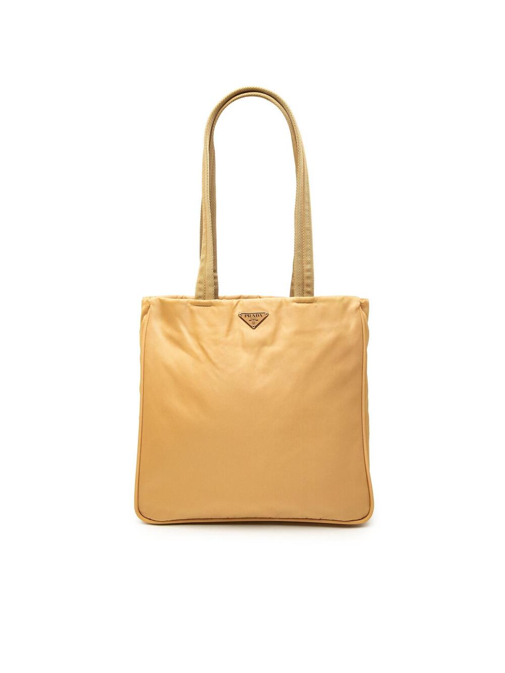 Prada Tessuto Tote Pre-Loved Caramel #356465P44B